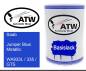Preview: Saab, Juniper Blue Metallic, WA933L / 335 / GTS: 500ml Lackdose, von ATW Autoteile West.